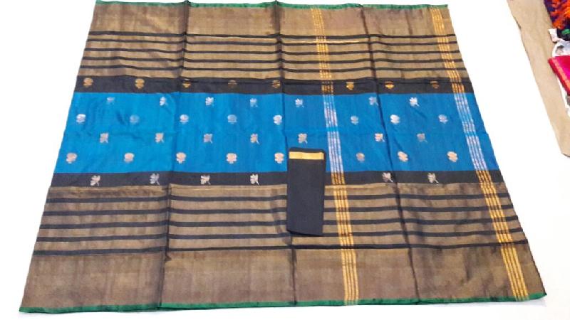 Uppada Centre Butta Pure Silk Sarees 06