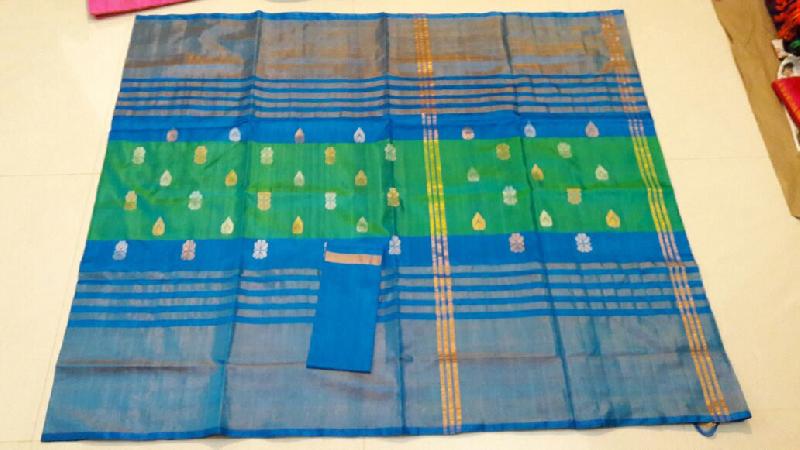 Uppada Centre Butta Pure Silk Sarees 01