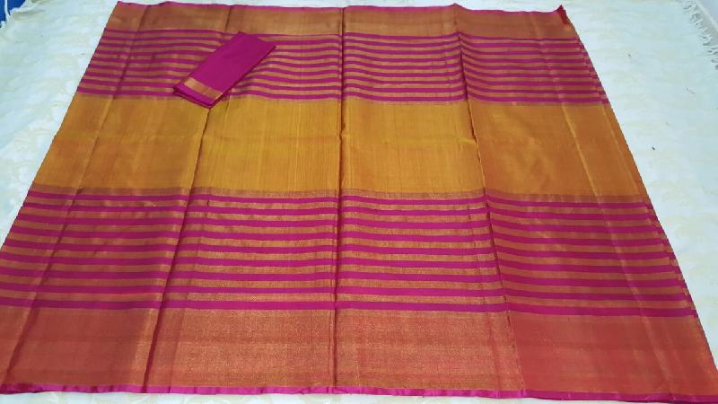 Uppada Centre Plain Pure Silk Sarees 05