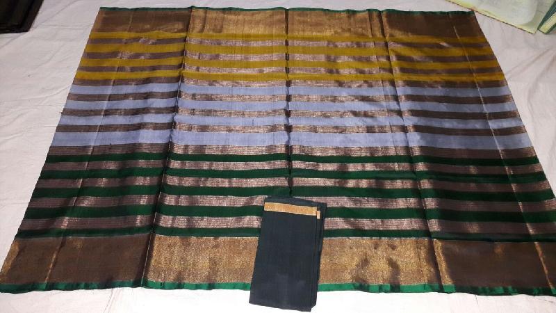 Uppada Zari Line Pure Silk Sarees 02