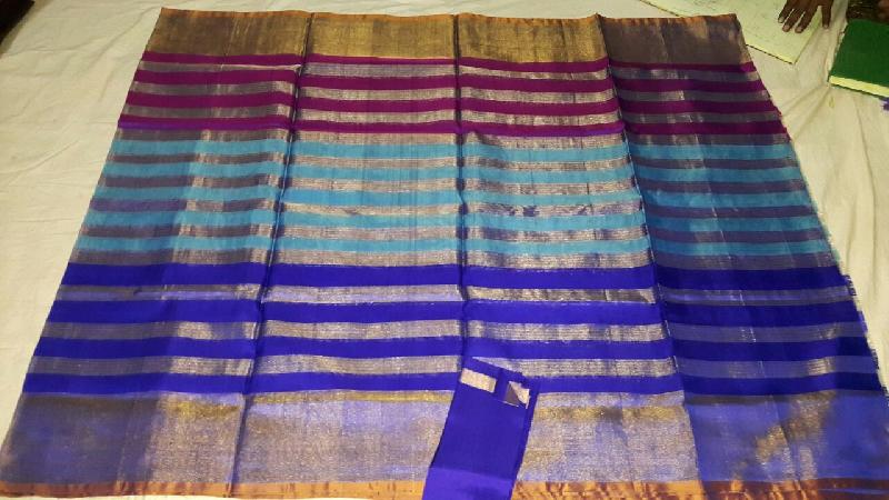 Uppada Zari Line Pure Silk Sarees 03