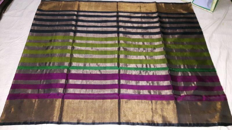 Uppada Zari Line Pure Silk Sarees 06