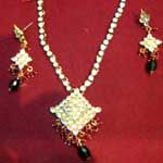 Kundan Necklace Set - 07
