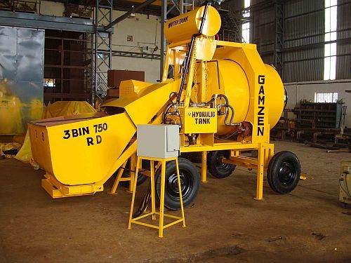Reversible Drum Diesel Concrete Mixer