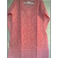 Chikan Embroidered Kurti (20) 