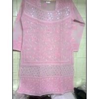 Chikan Embroidered Kurti (21) 