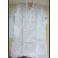Mens Chikan Embroidered Kurta (04)