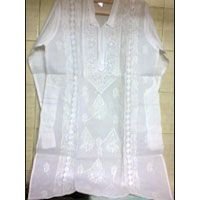 Mens Chikan Embroidered Kurta (07)