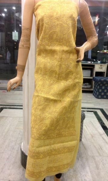 Unstitched Chikan Suit 06