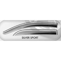 Silver Sport Door Visor