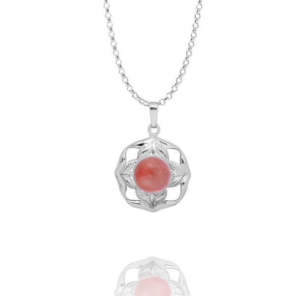 002310260 Silver Gemstone Pendant