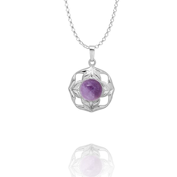 002320260 Silver Gemstone Pendant