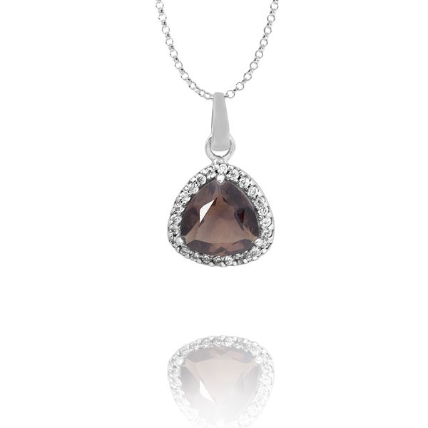 002820325 Silver Gemstone Pendant