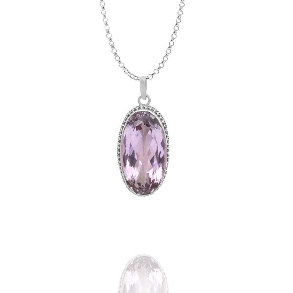 003112170 Silver Gemstone Pendant