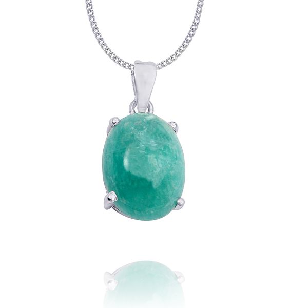 0202010450 Silver Gemstone Pendant