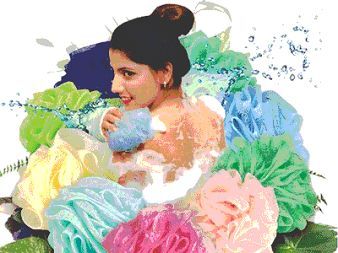 Loofah Bath Sponge 01