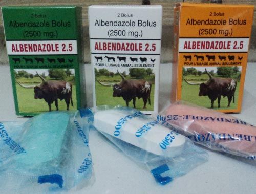 Albendazole Bolus (2500mg)
