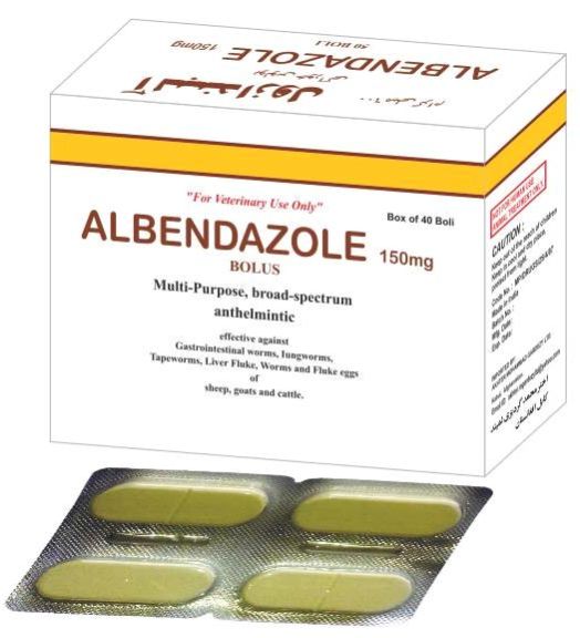 Albendazole Bolus (150mg)