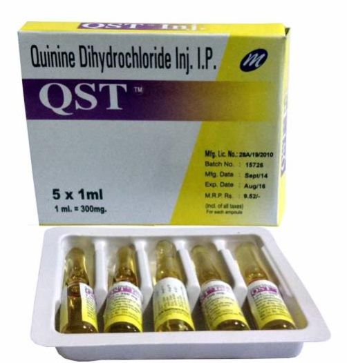 Quinine Dihydrochloride Injection (5x1ml)