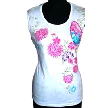Ladies Printed Sleeveless Tops
