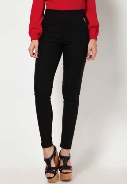 Jeggings Solid Black
