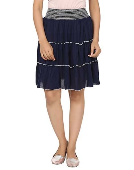 Ladies Skirts (SKT9001 Dark Blue)