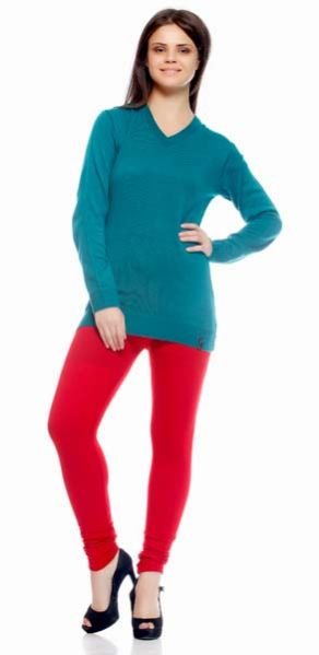 Legging Woolen Red