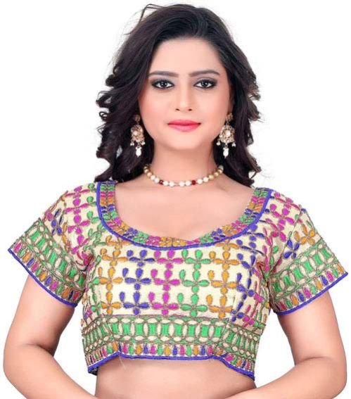 Machine Embroidered Blouses (FX025)
