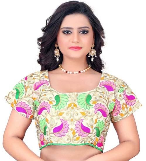 Machine Embroidered Blouses (FX026)