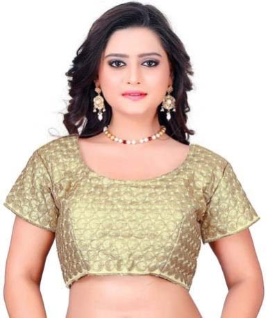 Machine Embroidered Blouses (FX028)