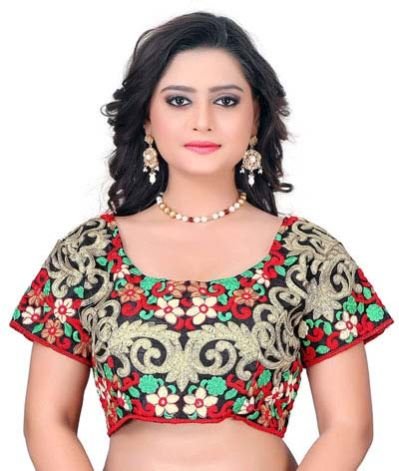 Machine Embroidered Blouses (FX029)