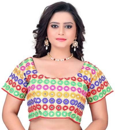 Machine Embroidered Blouses (FX030)