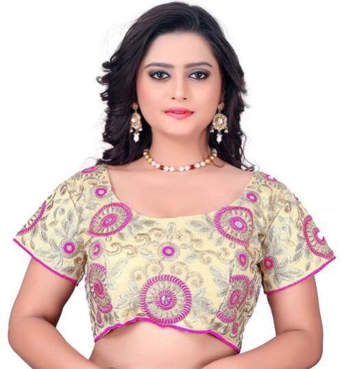 Machine Embroidered Blouses (FX035)