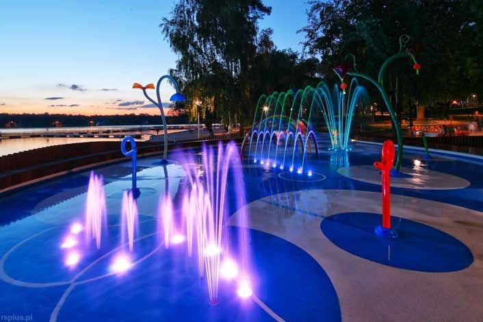 Water Fountain LED Light 02