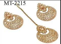 Polki Maang Tikka Set (MT-2215)