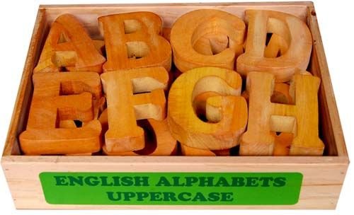English Alphabets Blocks