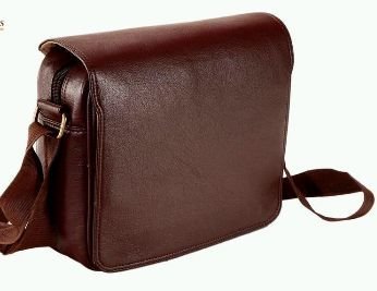 Leather Messenger Bag 01