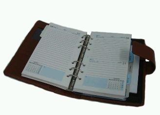 Leather Yearly Planner 01