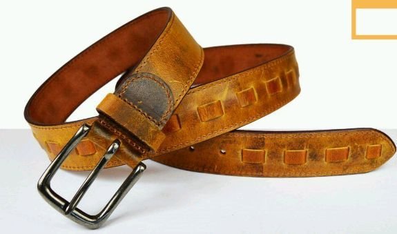 Leather Mens Belt 04