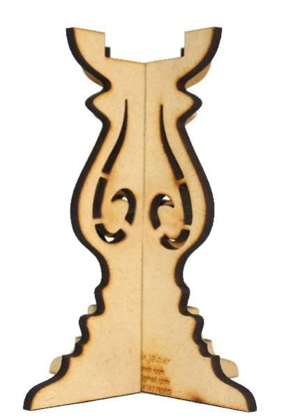 Wooden Folding Tea Light Holder (Gr8-T-003)