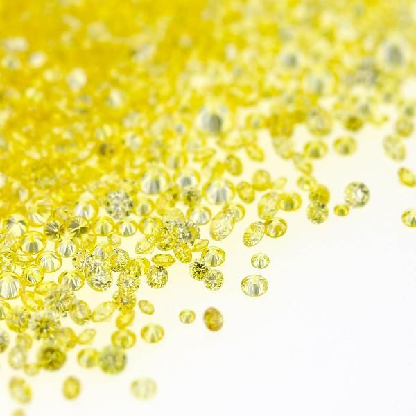 Yellow Color Loose Diamond 06