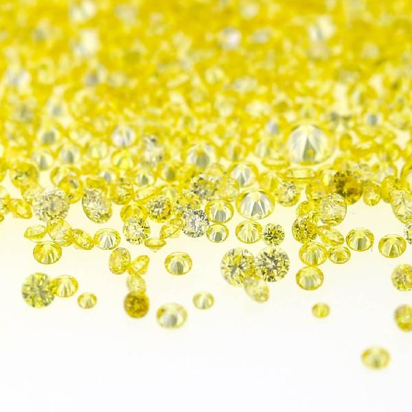 Yellow Color Loose Diamond 07