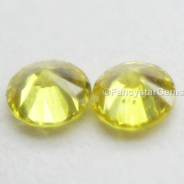 Yellow Color Loose Diamond 08