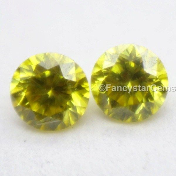 Yellow Color Loose Diamond 09