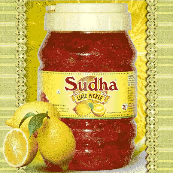 Lime Pickle 1kg Pet Jar