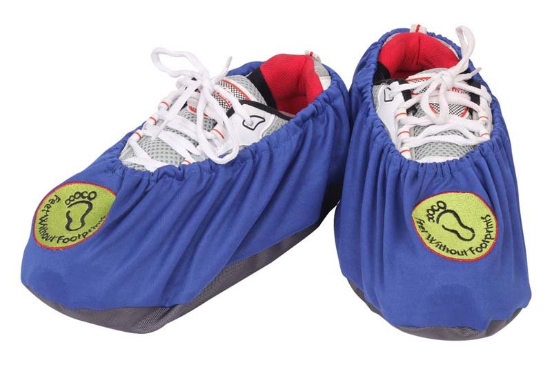 Blue Reusable Shoe Covers 03