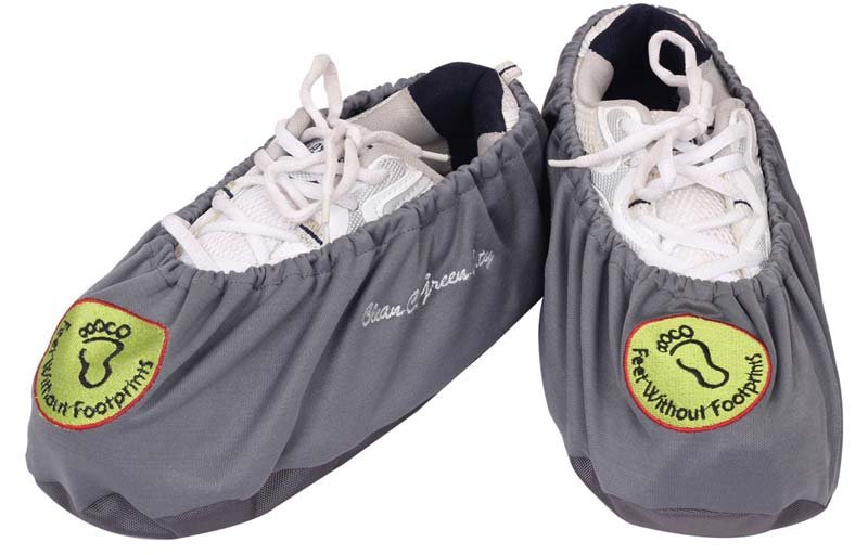 Grey Reusable Shoe Covers 03