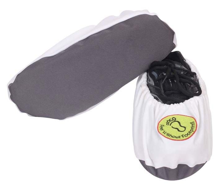 White Reusable Shoe Covers 02