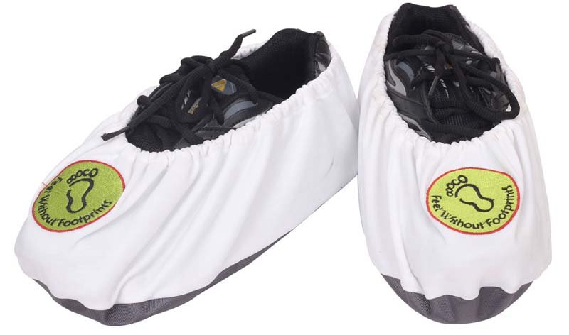 White Reusable Shoe Covers 03