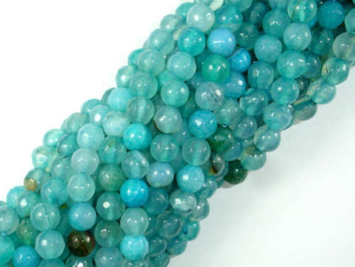 Agate Faceted Beads 01